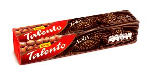 Quantas calorias em 5 biscoitos (30 g) Biscoito Talento?