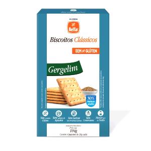 Quantas calorias em 5 biscoitos (30 g) Cracker Gergelim?