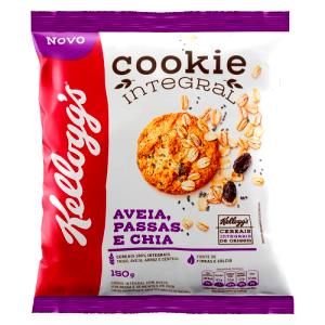 Quantas calorias em 5 bolachas (30 ml) Cookie Integral Aveia, Passas e Chia?