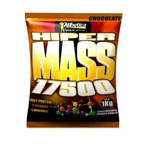 Quantas calorias em 5 dosadores (160 g) Hiper Mass 17500?