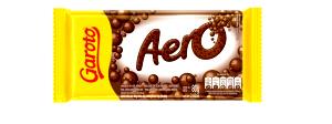 Quantas calorias em 5 gomos (25 g) Aero?