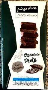 Quantas calorias em 5 quadrados (25 g) Chocolate Amargo 74% Cacau?