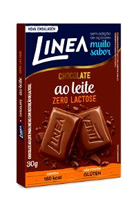 Quantas calorias em 5 quadrados completos (25 g) Chocolate Ao Leite Zero?