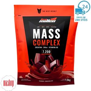 Quantas calorias em 5 scoops (160 g) Mass Complex?
