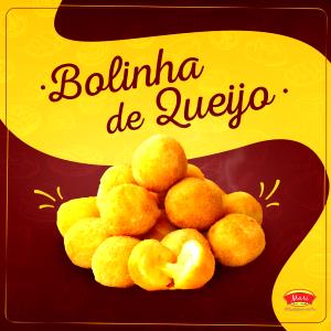 Quantas calorias em 5 unidades (100 g) Mini Bolinha de Queijo?