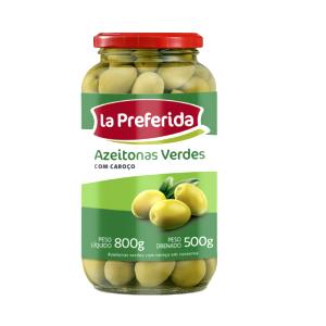 Quantas calorias em 5 unidades (20 g) Azeitonas Verdes?