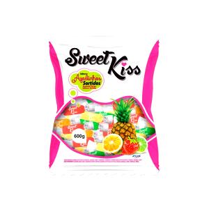 Quantas calorias em 5 unidades (20 g) Bala Sweet Kiss?