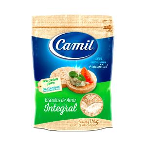 Quantas calorias em 5 unidades (30 g) Biscoito de Arroz Integral?