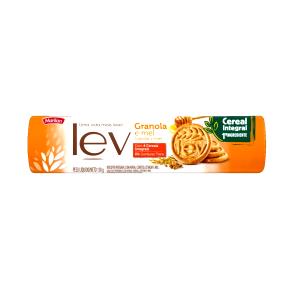 Quantas calorias em 5 unidades (30 g) Biscoito Lev Granola e Mel?