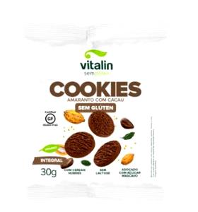 Quantas calorias em 5 unidades (30 g) Cookie Integral Cacau?