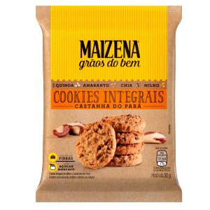 Quantas calorias em 5 unidades (30 g) Cookies Integrais Castanhas?