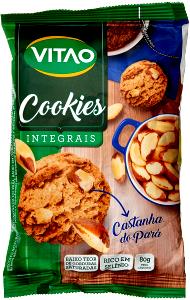 Quantas calorias em 5 unidades (30 g) Cookies Integrais Leve com Castanhas?