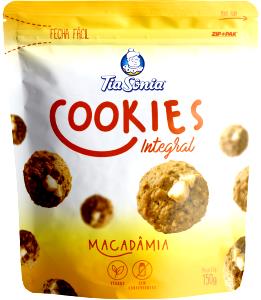 Quantas calorias em 5 unidades (30 g) Cookies Macadâmia?