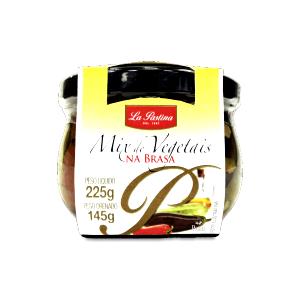 Quantas calorias em 5 unidades (50 g) Mix de Vegetais na Brasa?