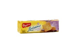 Quantas calorias em 6 1/2 biscoitos (30 g) Levíssimo Cracker Light?