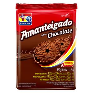 Quantas calorias em 6 1/2 unidades (30 g) Biscoito Amanteigado Sabor Chocolate?