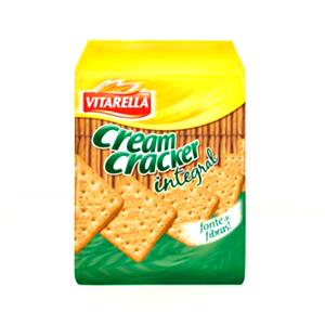 Quantas calorias em 6 1/2 unidades (30 g) Biscoito Criker Integral?