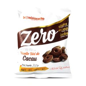 Quantas calorias em 6 biscoitos (30 g) Biscoito Cacau Zero Açúcares?