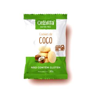 Quantas calorias em 6 biscoitos (30 g) Biscoito de Coco?