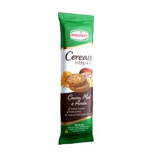 Quantas calorias em 6 biscoitos (30 g) Biscoito Integral com Cacau e Cereais?