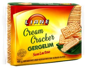 Quantas calorias em 6 biscoitos (30 g) Biscoito Salgado Cream Cracker com Gergelim?