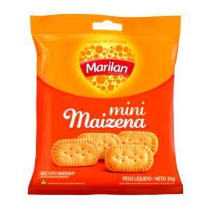 Quantas calorias em 6 biscoitos (30 g) Bolacha de Maisena?