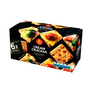 Quantas calorias em 6 biscoitos (30 g) Cream Cracker Especial?