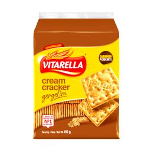 Quantas calorias em 6 biscoitos (30 g) Cream Cracker Gergelim?