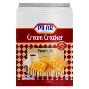 Quantas calorias em 6 biscoitos (30 g) Cream Cracker Premium?