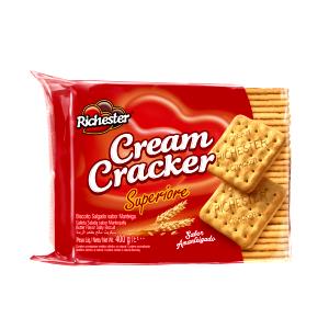 Quantas calorias em 6 biscoitos (30 g) Cream Cracker Superiore?