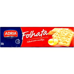 Quantas calorias em 6 biscoitos (30 g) Folhata Sabor Manteiga?