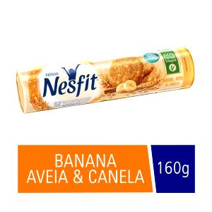 Quantas calorias em 6 biscoitos (30 g) Nesfit Banana, Aveia e Canela?