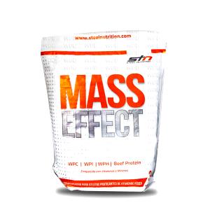 Quantas calorias em 6 colheres (180 g) Mass Effect?