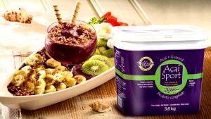 Quantas calorias em 6 colheres de sopa (60 g) Açaí Sport?