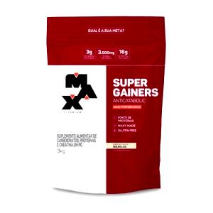 Quantas calorias em 6 dosadoras (160 g) Super Gainers?