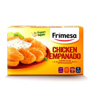 Quantas calorias em 6 unidades (130 g) Chicken Empanado?