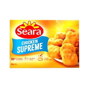 Quantas calorias em 6 unidades (130 g) Chikenitos Supreme?