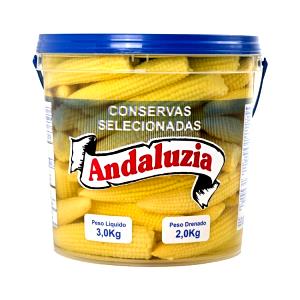 Quantas calorias em 6 unidades (130 g) Mini Milho?