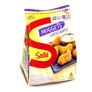 Quantas calorias em 6 unidades (130 g) Nuggets Frango com Presunto?