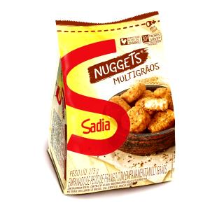 Quantas calorias em 6 unidades (130 g) Nuggets Multigrãos?