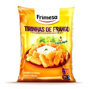 Quantas calorias em 6 unidades (130 g) Tirinhas de Frango?