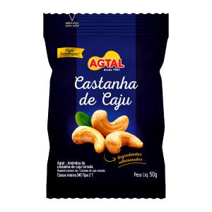 Quantas calorias em 6 unidades (15 g) Castanha de Caju?