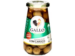 Quantas calorias em 6 unidades (20 g) Azeitonas Verdes com Caroço?