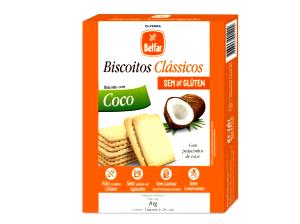 Quantas calorias em 6 unidades (30 g) Biscoito Sabor Coco?