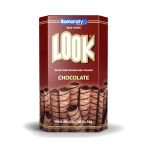 Quantas calorias em 6 unidades (30 g) Biscoito Wafer Recheado (Canudinhos de Chocolate)?