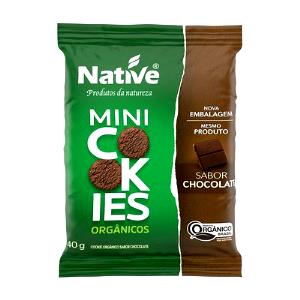 Quantas calorias em 6 unidades (30 g) Cookie Orgânico Sabor Café?