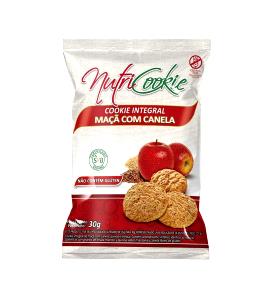 Quantas calorias em 6 unidades (30 g) Cookies Maçã e Canela?