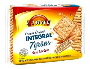 Quantas calorias em 6 unidades (30 g) Cracker Integral 7 Grãos?