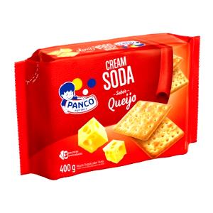 Quantas calorias em 6 unidades (30 g) Cream Soda Queijo?