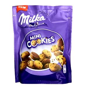 Quantas calorias em 6 unidades (30 g) Mini Cookies de Chocolate com Gotas de Chocolate?
